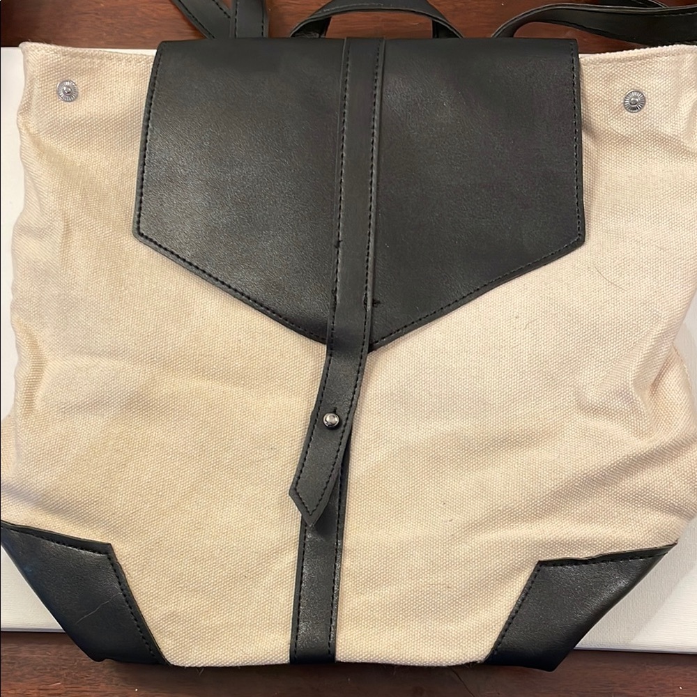 Deux Lux Black and Cream backpack